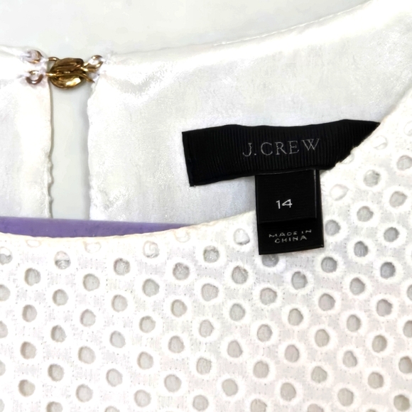 J. Crew White Eyelet Midi Dress - Picture 7 of 7